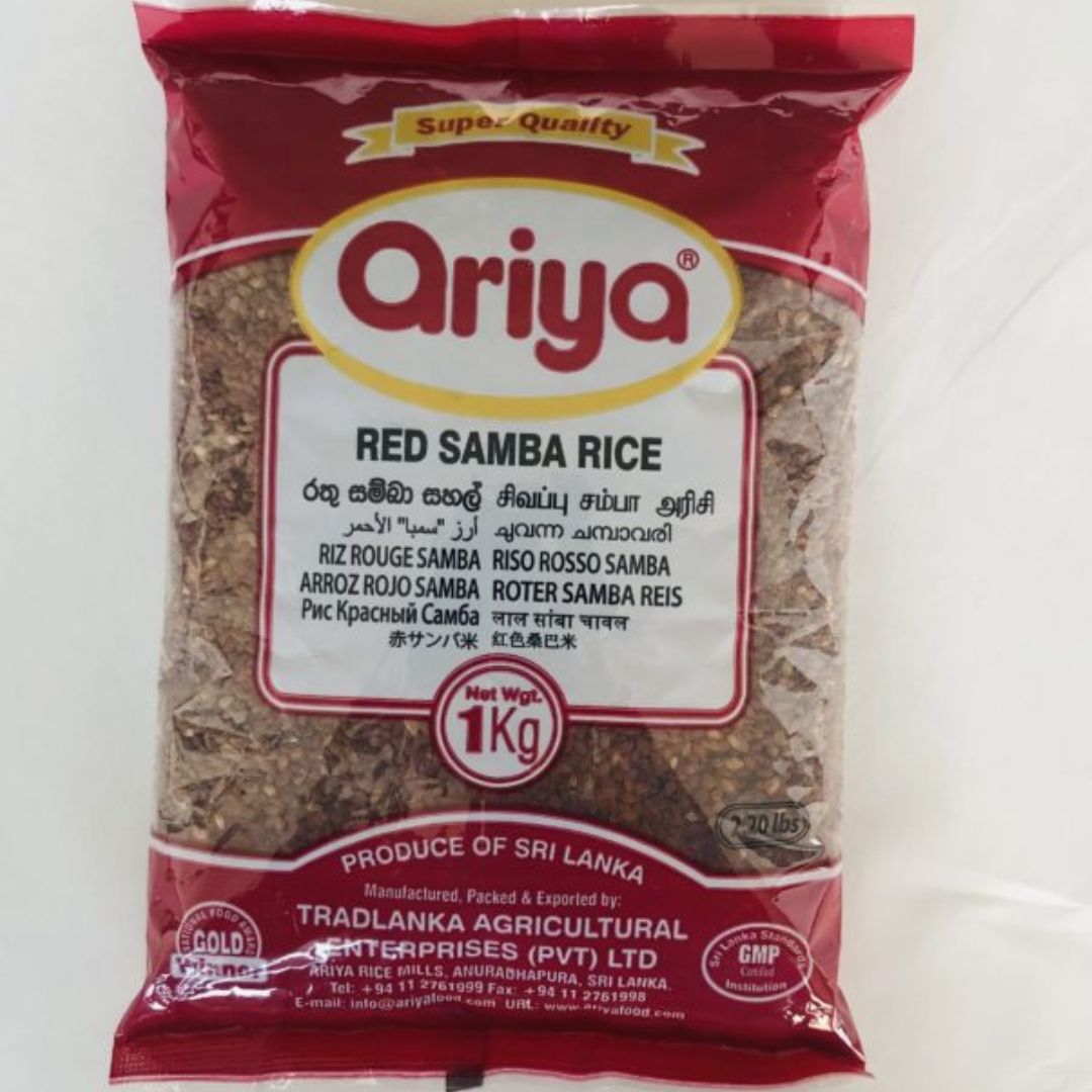 Ariya Red Samba Rice, 1Kg - Buy Online at Official Mustafa Centre Store ...