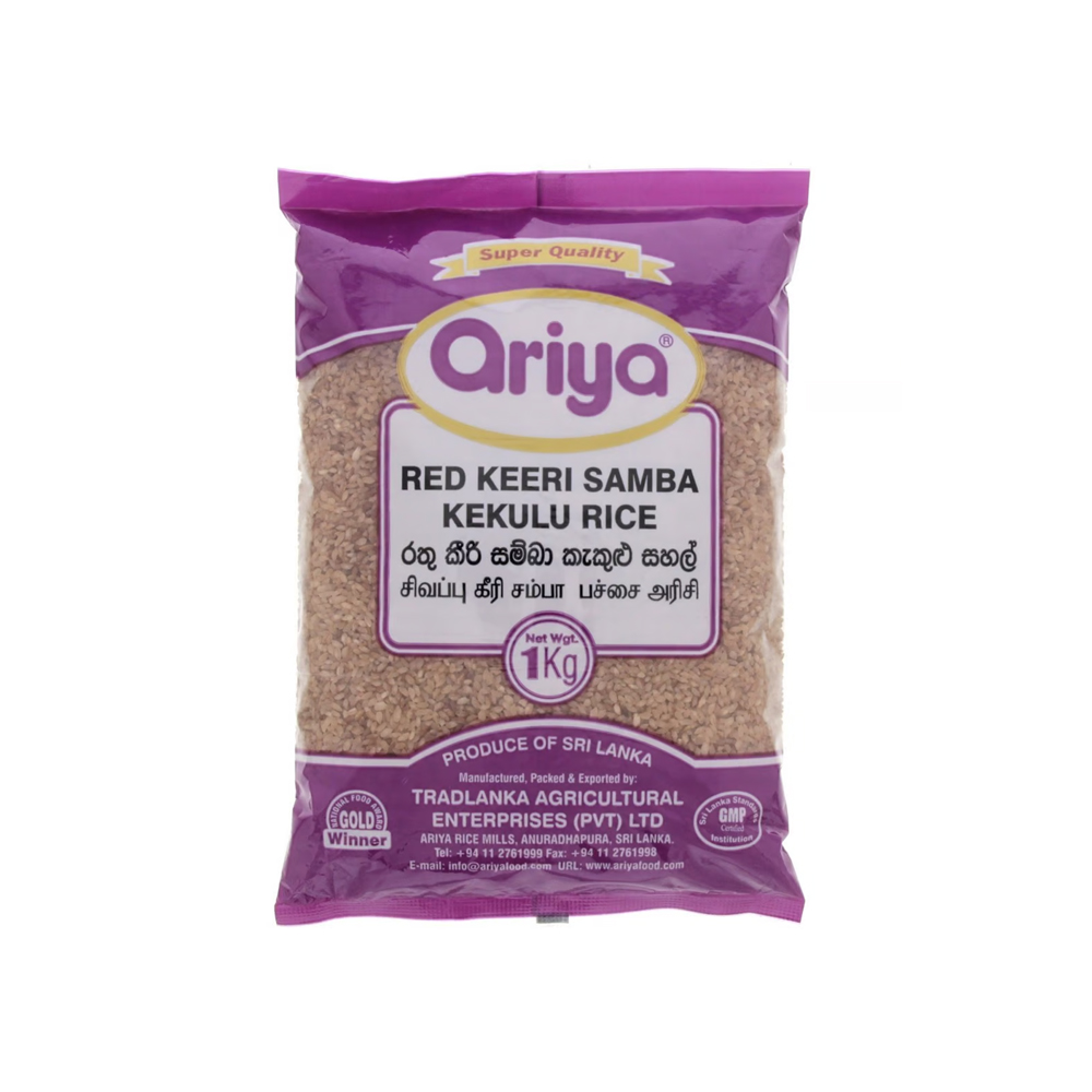 Ariya Red Keeri Samba Rice 1Kg - Buy Online at Official Mustafa Centre ...