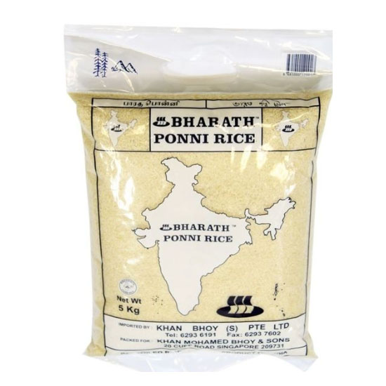 Bharath Ponni Rice 5KG - Buy Online at Official Mustafa Centre Store ...
