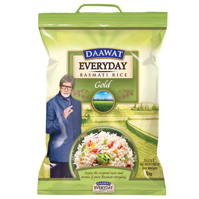 Daawat Gold Basmati Rice 5KG - Buy Online at Official Mustafa Centre ...