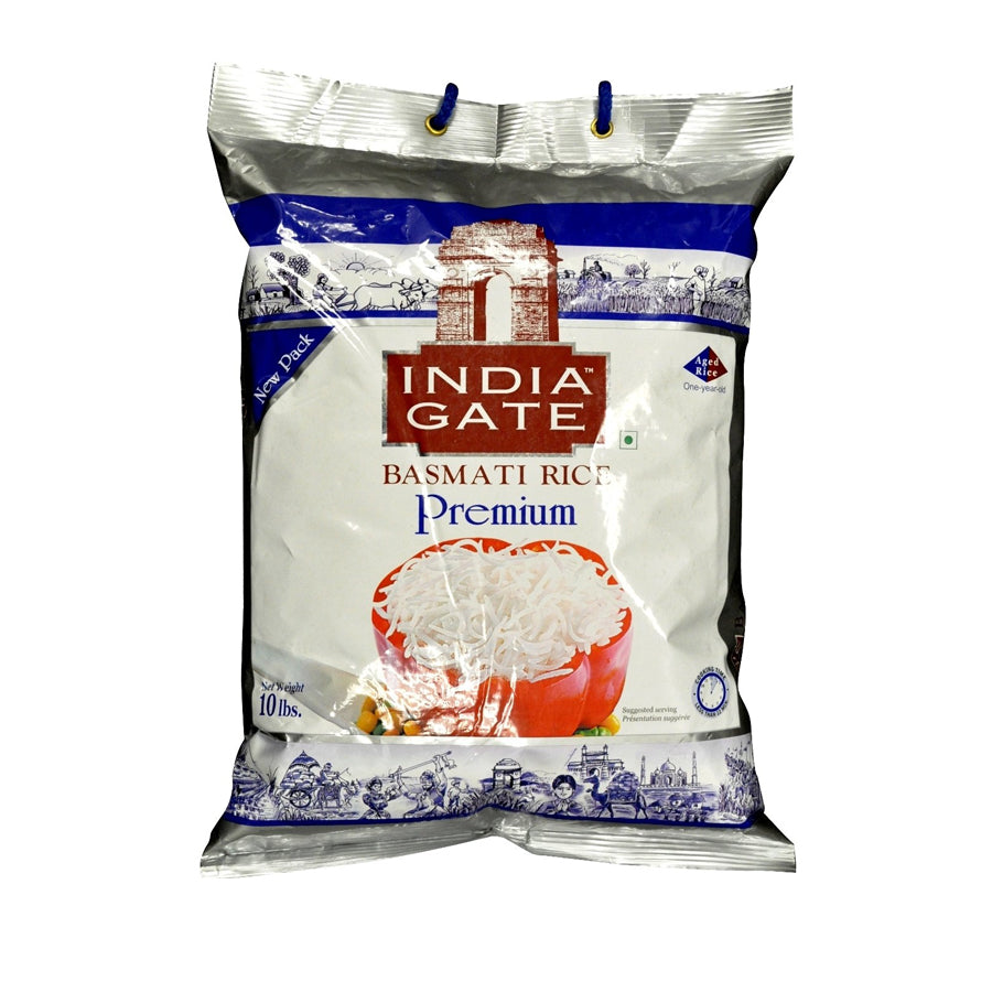 India Gate Basmati Rice Premium 10kg - Buy Online at Official Mustafa ...