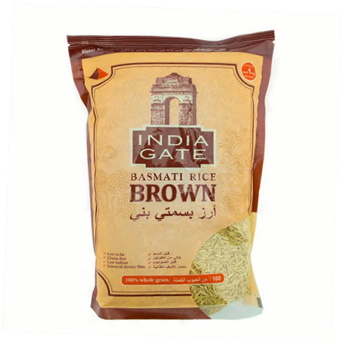 India Gate Brown Basmati rice 1kg - Buy Online at Official Mustafa ...