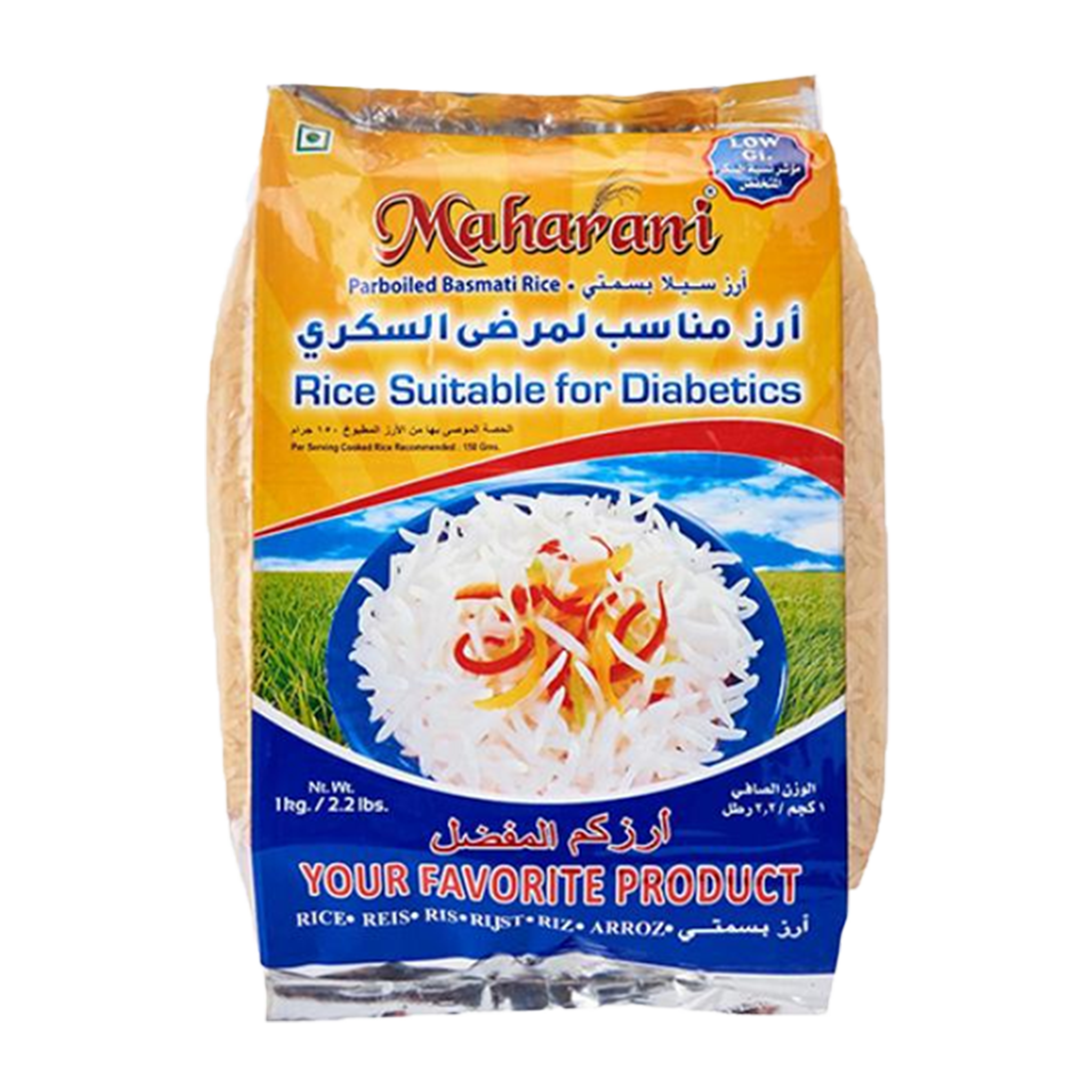 Maharani Diabetic Rice 1KG - Buy Online at Official Mustafa Centre ...
