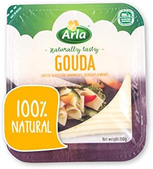 Arla Gouda/Edam/Mild Sliced Cheese 150g - Buy Online at Official ...
