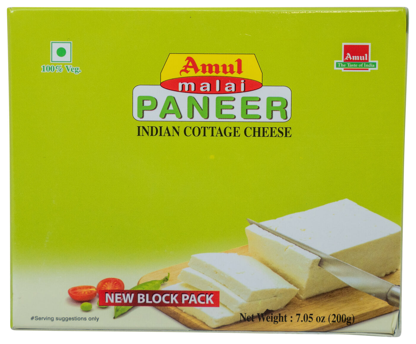 Amul Paneer Block 200GM - Buy Online at Official Mustafa Centre Store ...