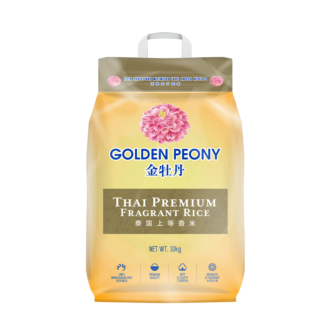 Golden Peony Thai Premium Fragrant Rice 10kg - Buy Online at Official ...