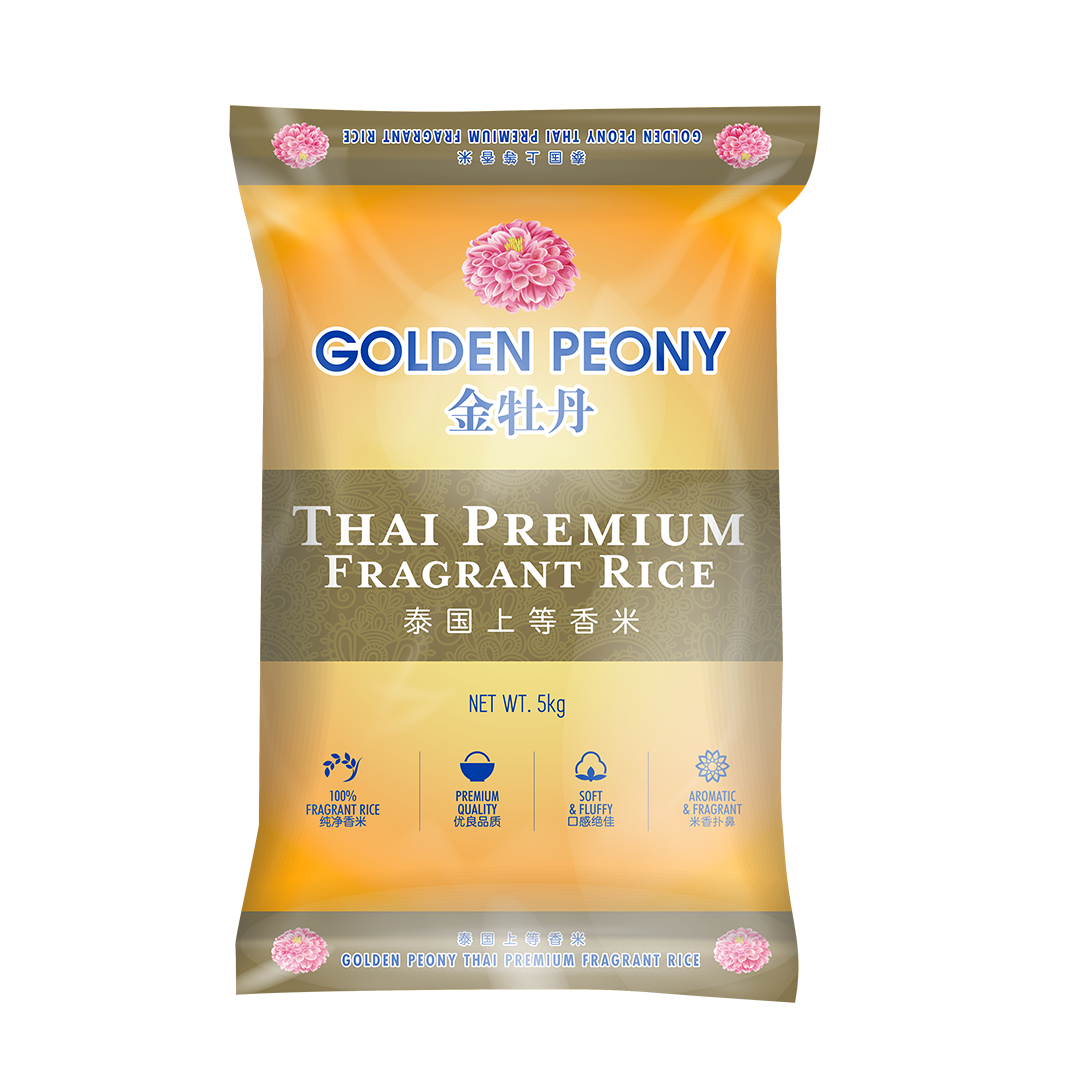 Golden Peony Thai Premium Fragrant Rice 5kg - Buy Online at Official ...