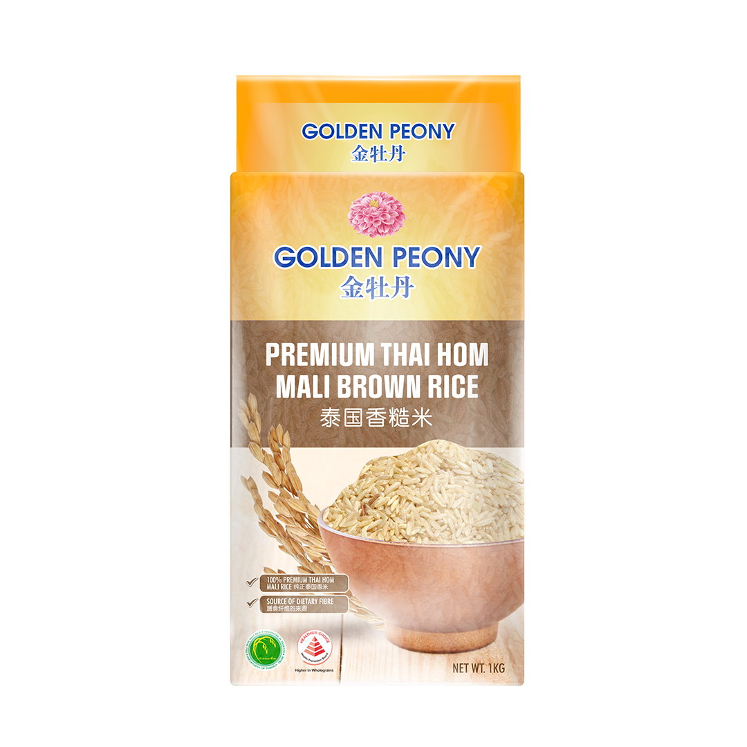 Golden Peony Fragrant Brown Rice 1kg - Buy Online at Official Mustafa ...