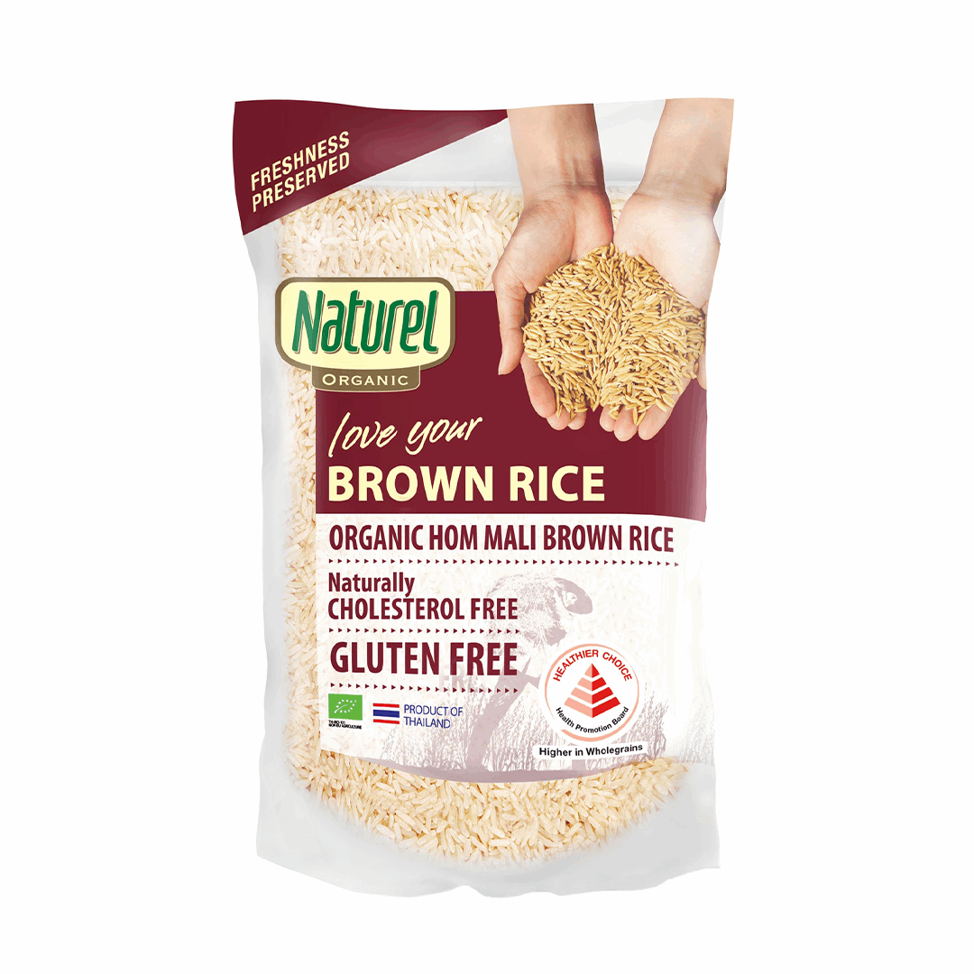 Naturel Organic Brown Rice 750g | Buy Online at must.sg — Mustafa ...